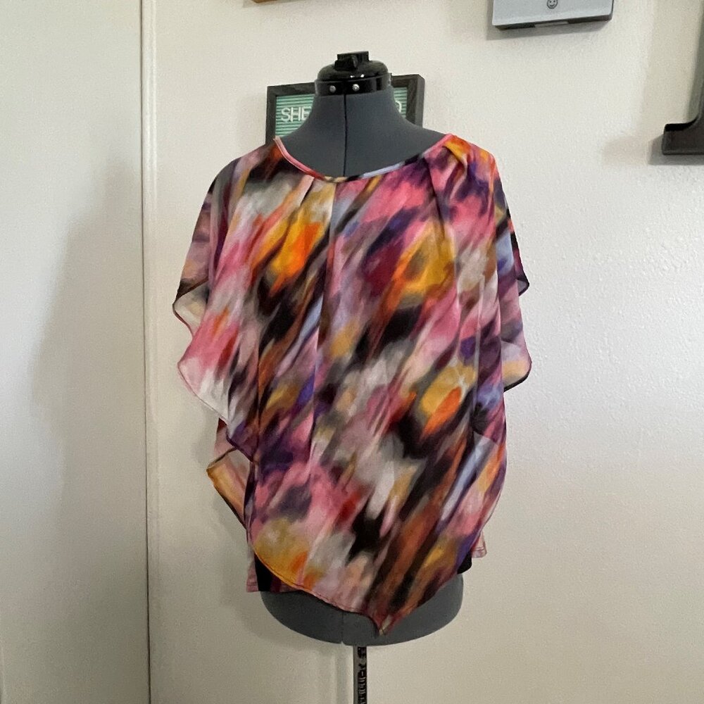 Pink Multicolor Blouse